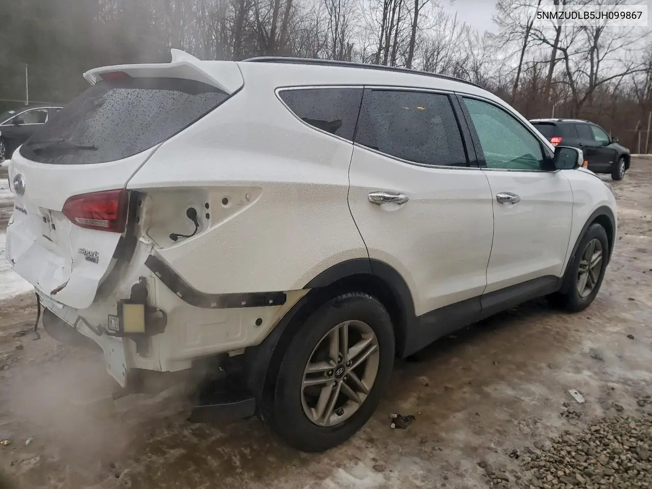 5NMZUDLB5JH099867 2018 Hyundai Santa Fe Sport