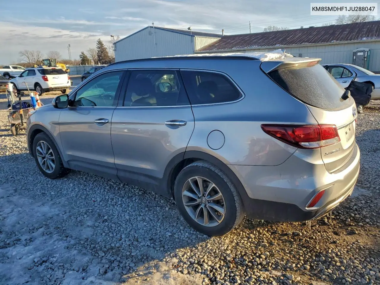 KM8SMDHF1JU288047 2018 Hyundai Santa Fe Se