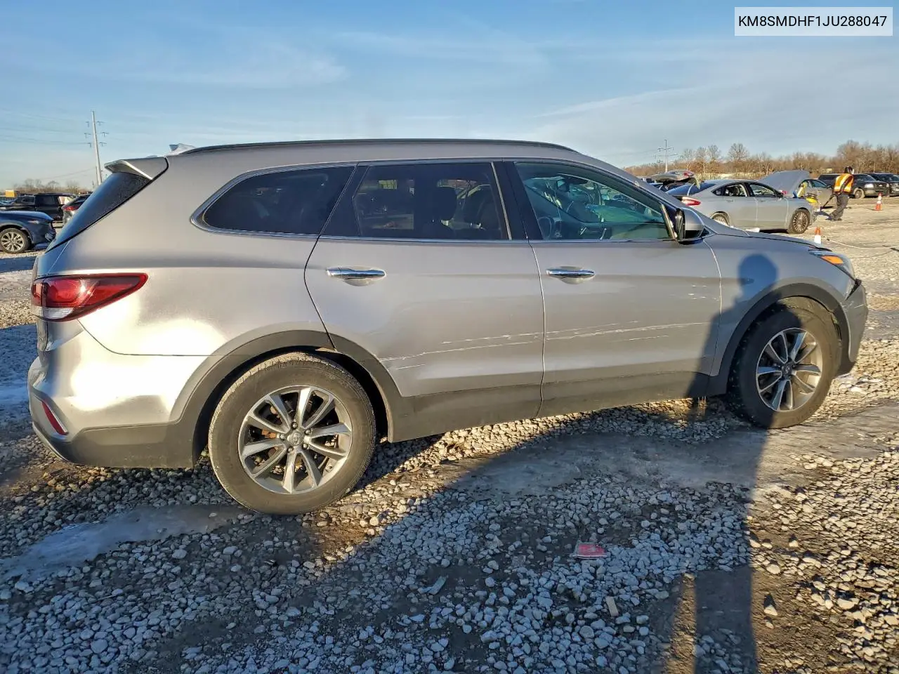 KM8SMDHF1JU288047 2018 Hyundai Santa Fe Se