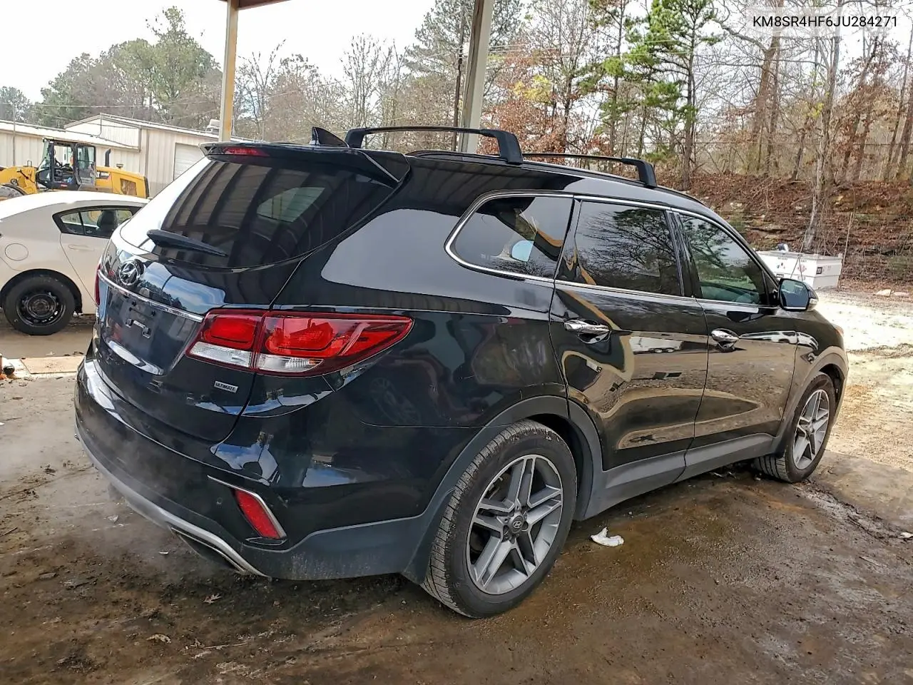 KM8SR4HF6JU284271 2018 Hyundai Santa Fe Se Ultimate