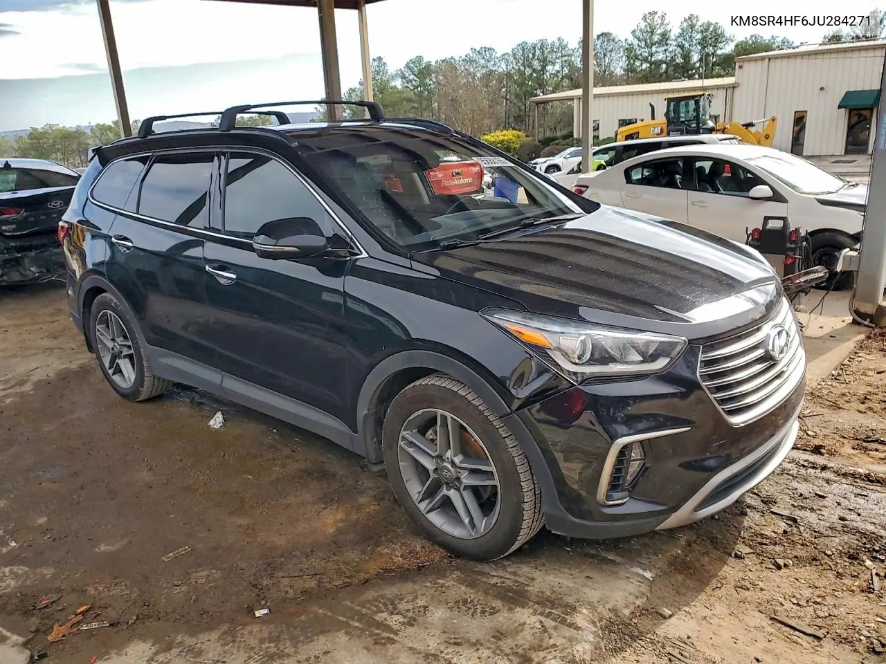 KM8SR4HF6JU284271 2018 Hyundai Santa Fe Se Ultimate