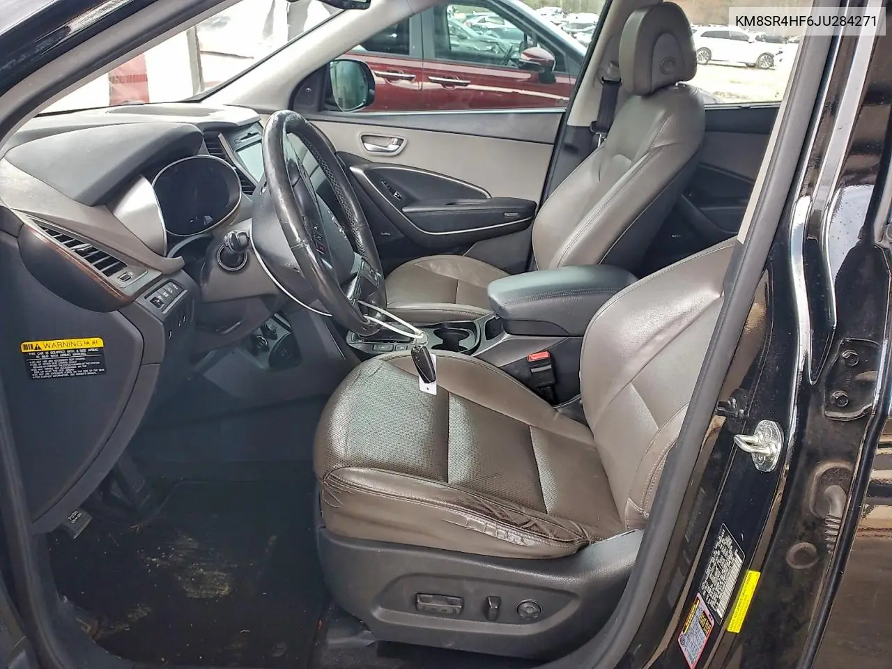 KM8SR4HF6JU284271 2018 Hyundai Santa Fe Se Ultimate
