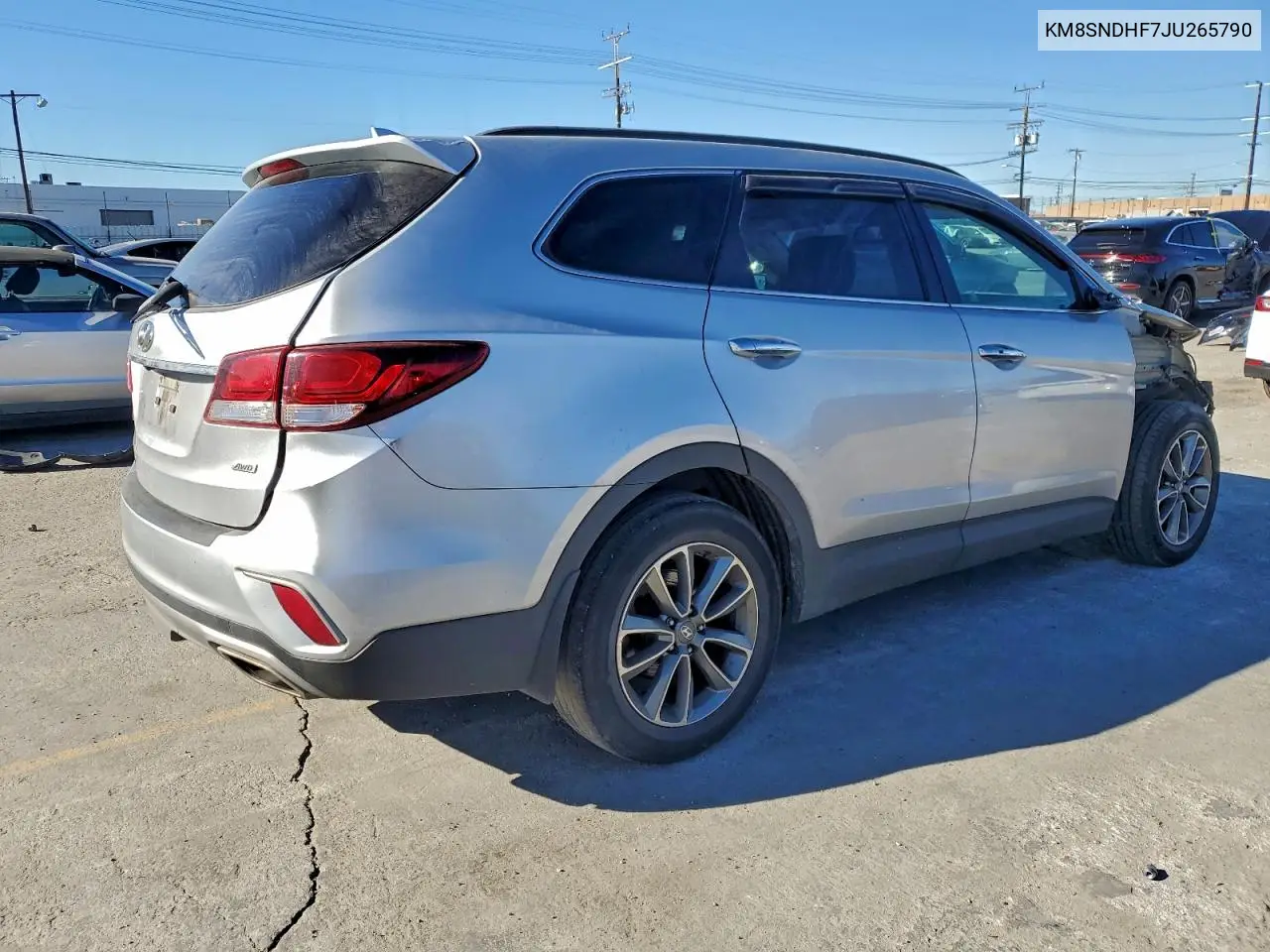 KM8SNDHF7JU265790 2018 Hyundai Santa Fe Se
