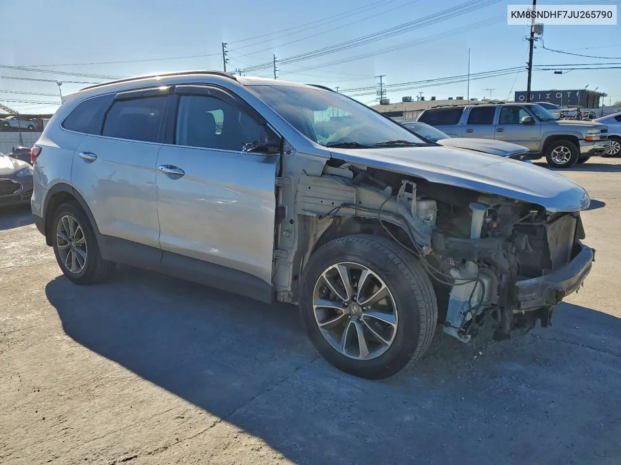 KM8SNDHF7JU265790 2018 Hyundai Santa Fe Se