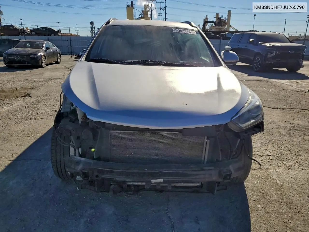 KM8SNDHF7JU265790 2018 Hyundai Santa Fe Se