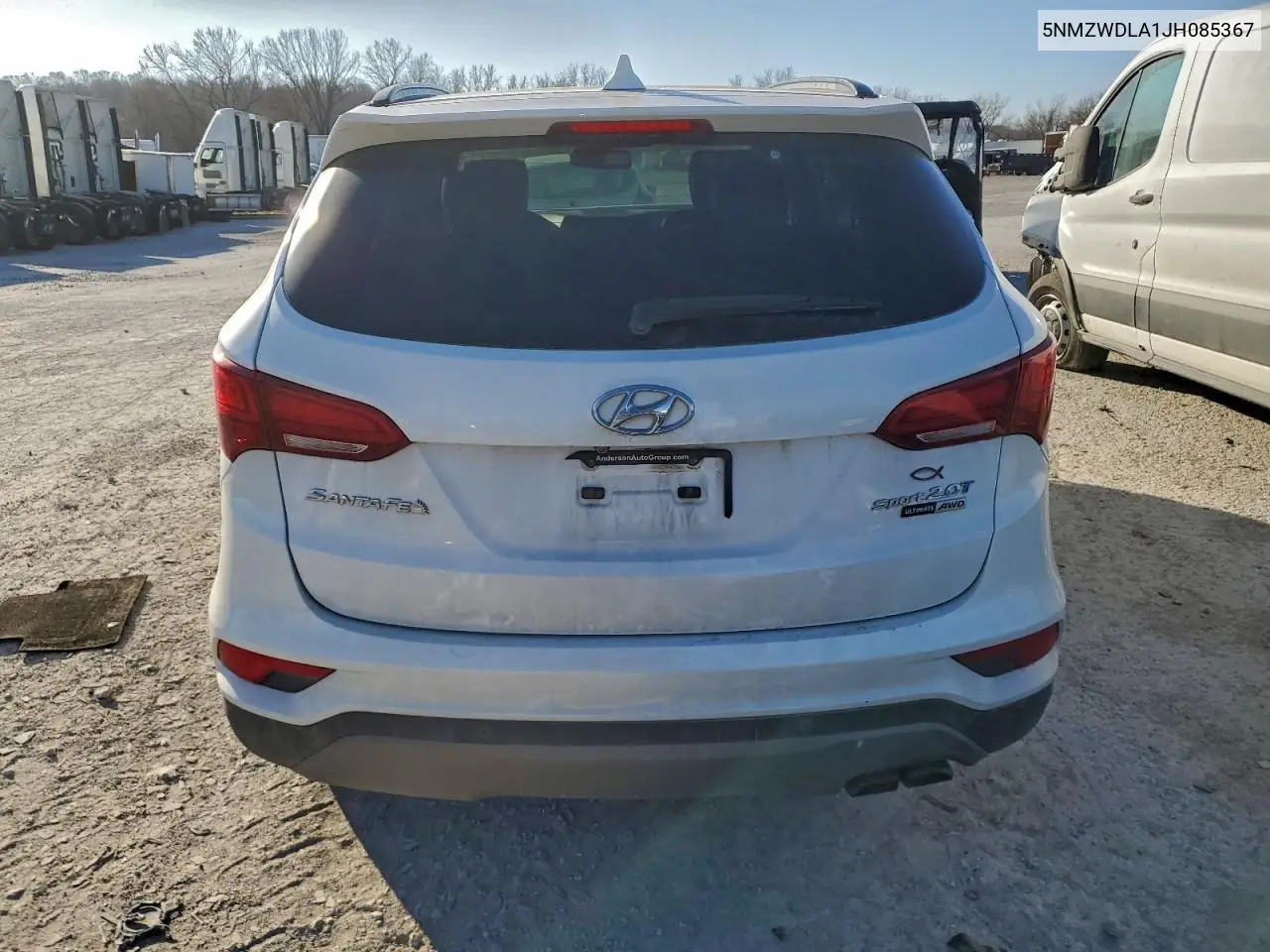 5NMZWDLA1JH085367 2018 Hyundai Santa Fe Sport