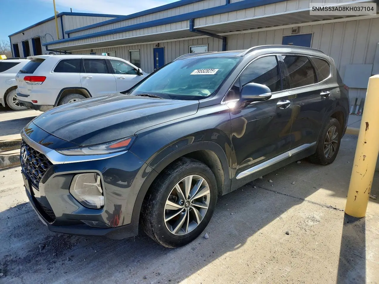 5NMS53AD8KH037104 2019 Hyundai Santa Fe Ultimate 2.4L