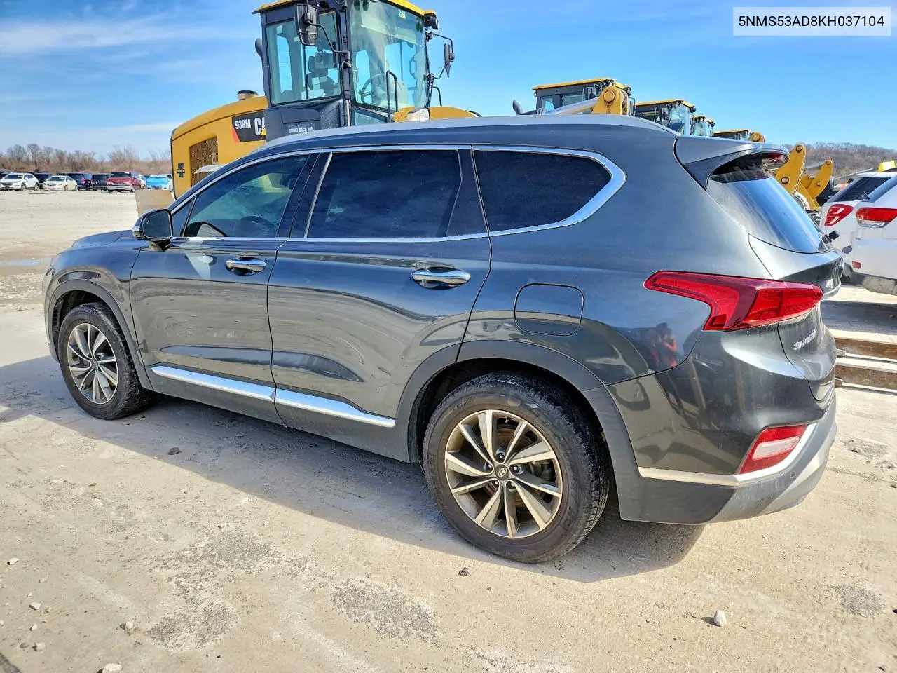 5NMS53AD8KH037104 2019 Hyundai Santa Fe Ultimate 2.4L