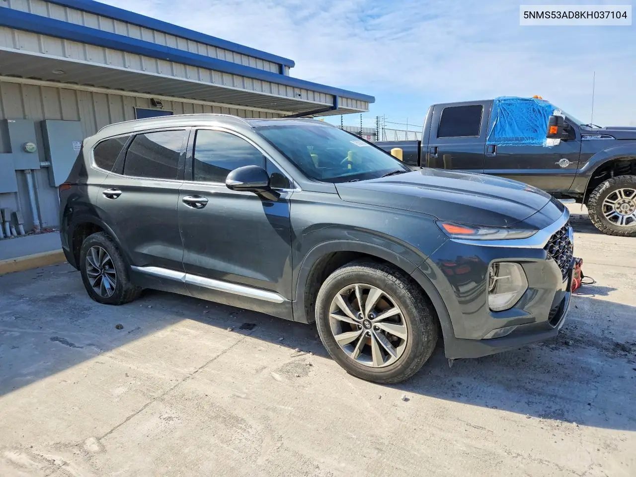 5NMS53AD8KH037104 2019 Hyundai Santa Fe Ultimate 2.4L