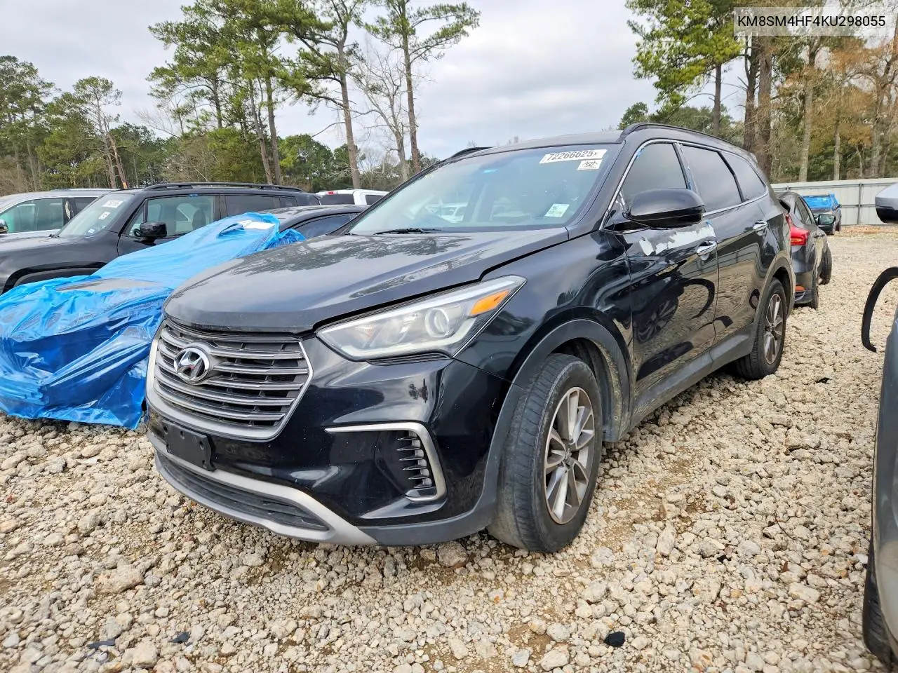 KM8SM4HF4KU298055 2019 Hyundai Santa Fe Xl Se