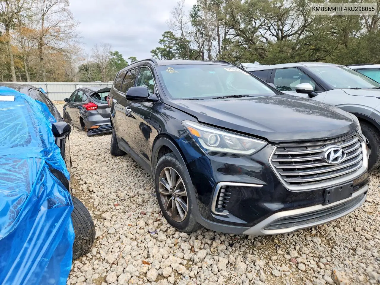KM8SM4HF4KU298055 2019 Hyundai Santa Fe Xl Se