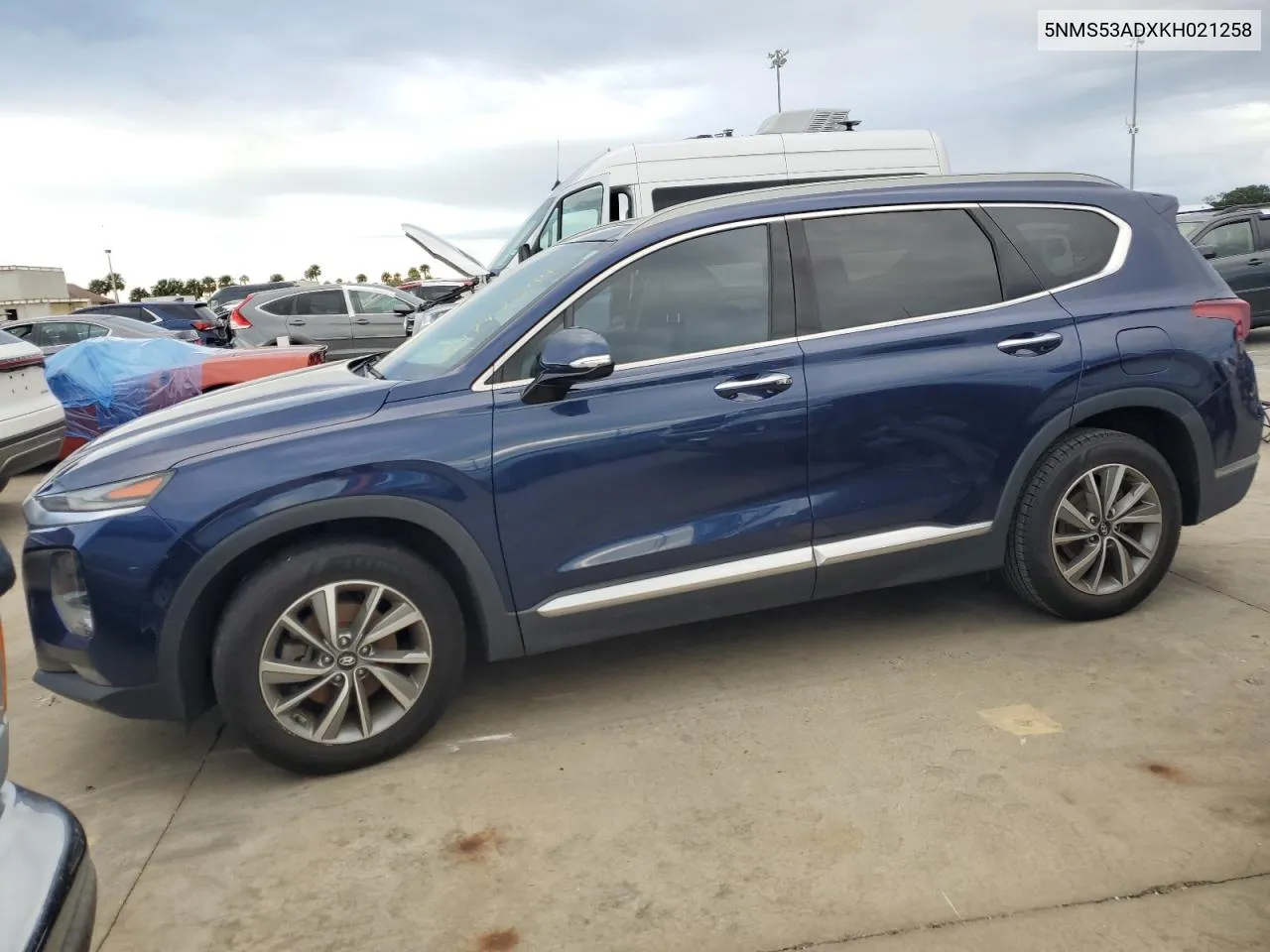 5NMS53ADXKH021258 2019 Hyundai Santa Fe Limited