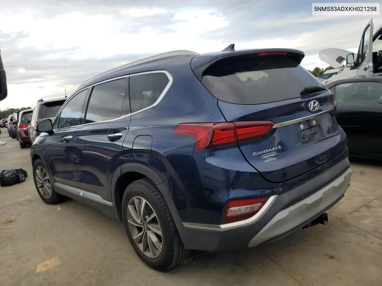 5NMS53ADXKH021258 2019 Hyundai Santa Fe Limited