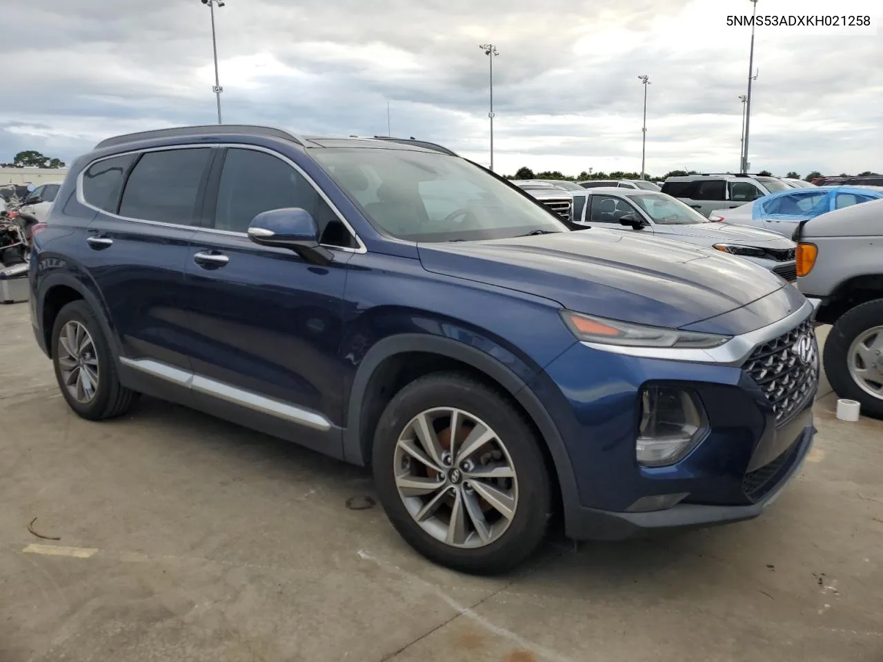 5NMS53ADXKH021258 2019 Hyundai Santa Fe Limited