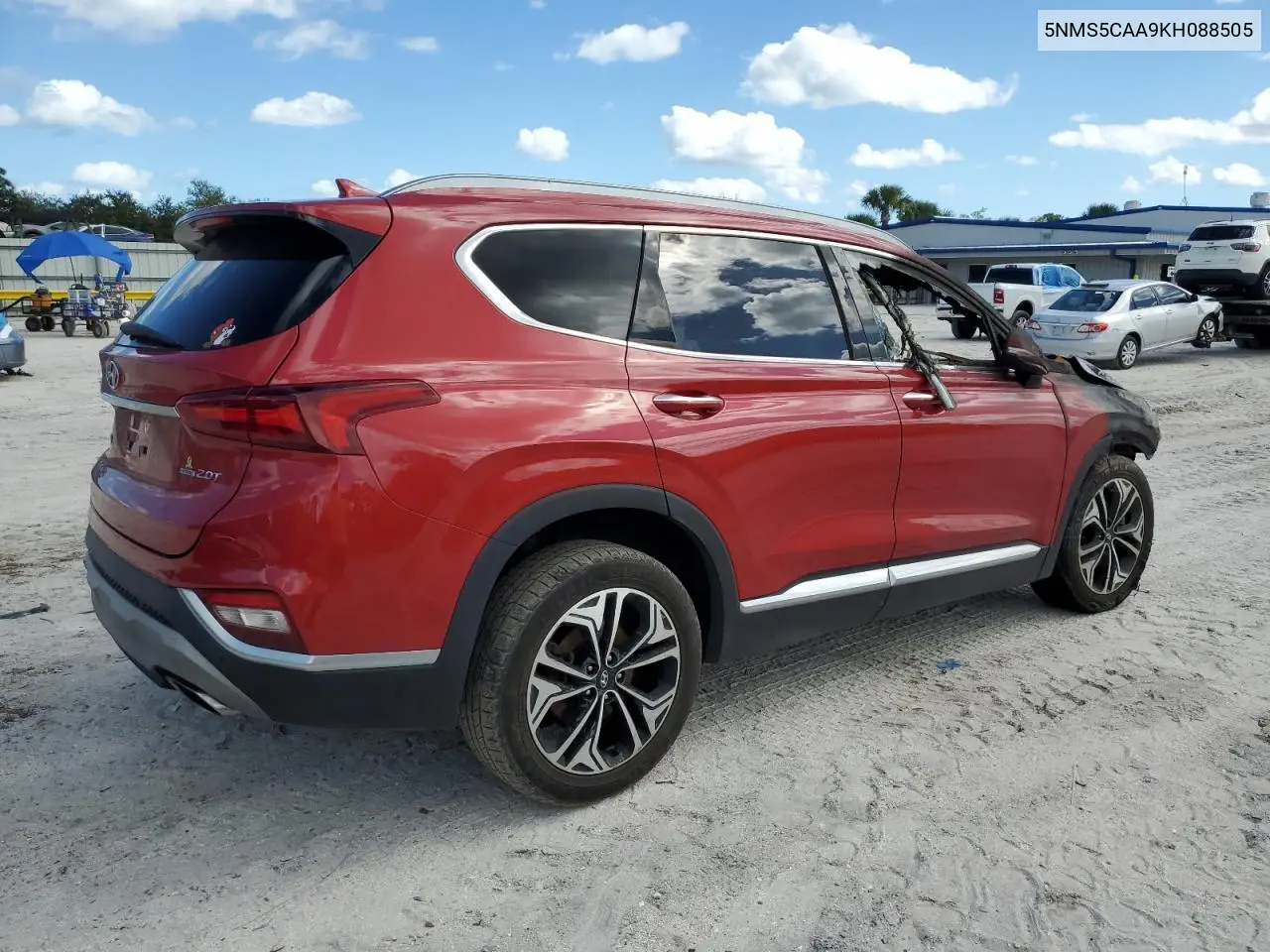 5NMS5CAA9KH088505 2019 Hyundai Santa Fe Limited