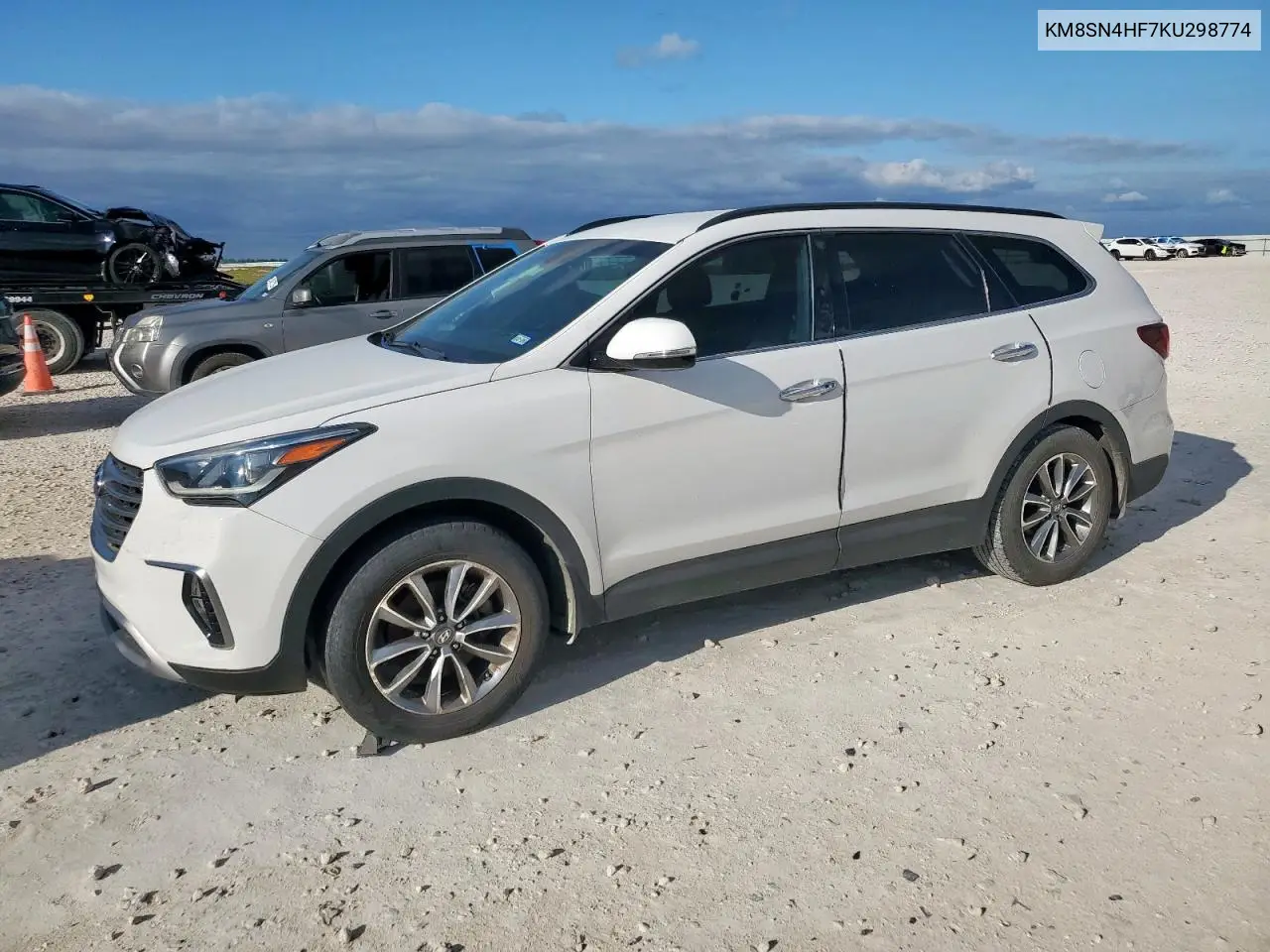 KM8SN4HF7KU298774 2019 Hyundai Santa Fe Xl Se