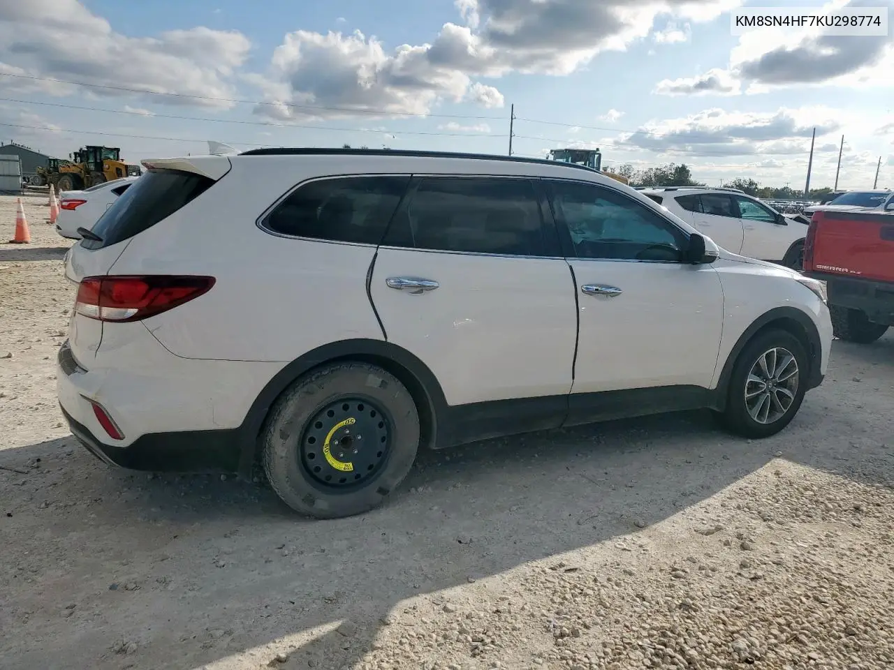 KM8SN4HF7KU298774 2019 Hyundai Santa Fe Xl Se