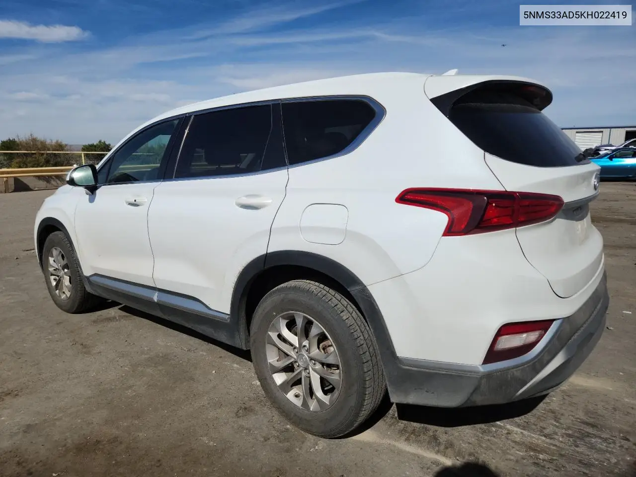 5NMS33AD5KH022419 2019 Hyundai Santa Fe Sel