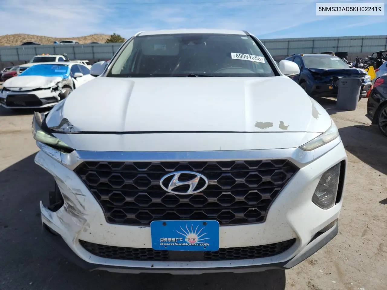 5NMS33AD5KH022419 2019 Hyundai Santa Fe Sel