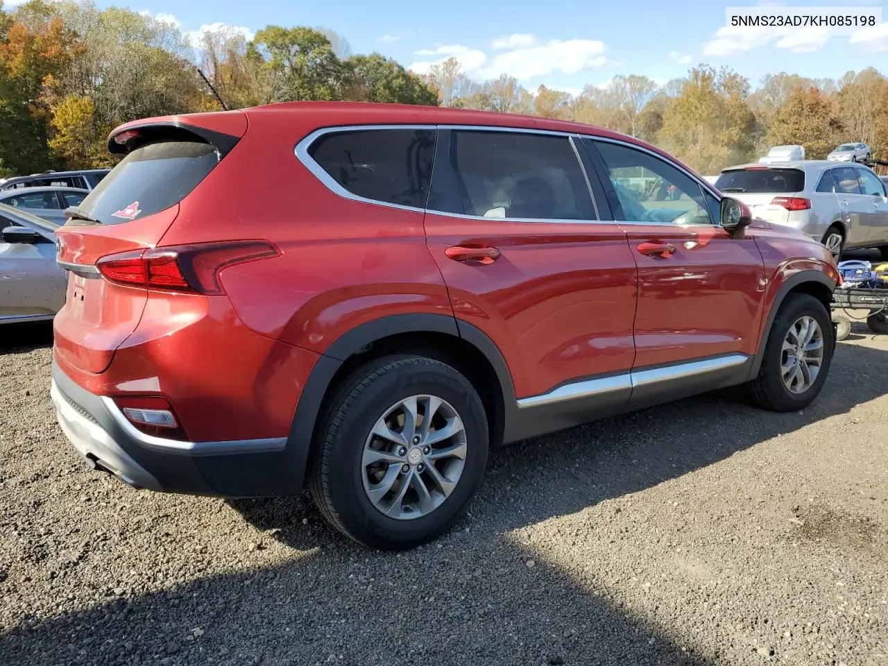 5NMS23AD7KH085198 2019 Hyundai Santa Fe Se