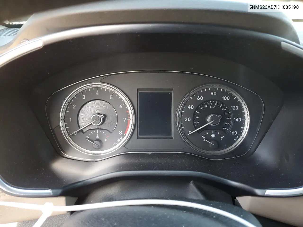 5NMS23AD7KH085198 2019 Hyundai Santa Fe Se