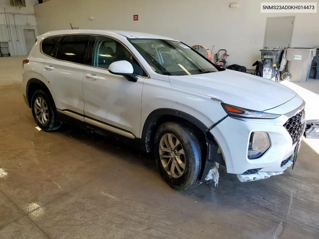 5NMS23AD0KH014473 2019 Hyundai Santa Fe Se