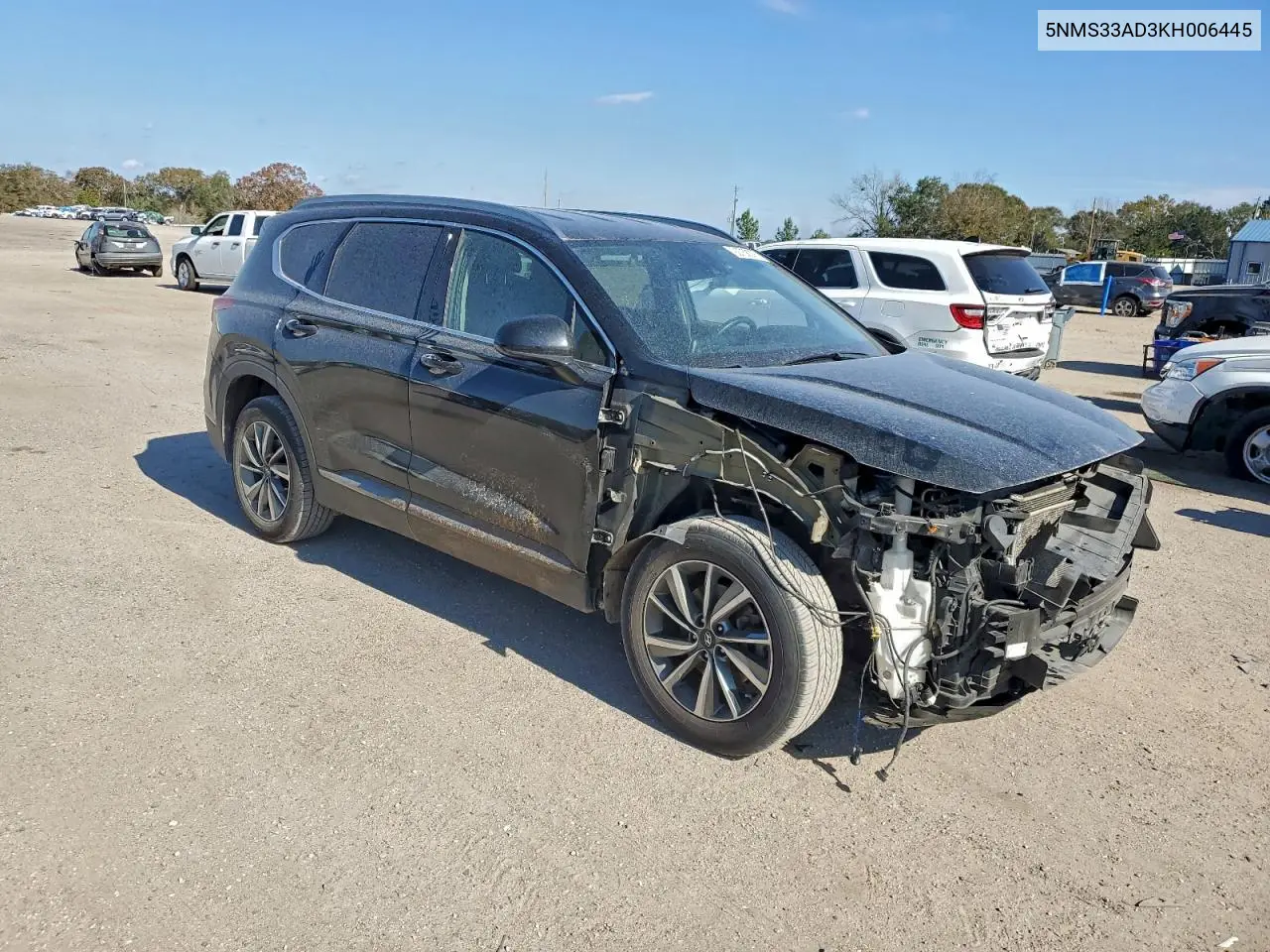 5NMS33AD3KH006445 2019 Hyundai Santa Fe Sel