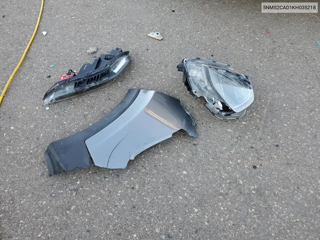 5NMS2CAD1KH035218 2019 Hyundai Santa Fe Se