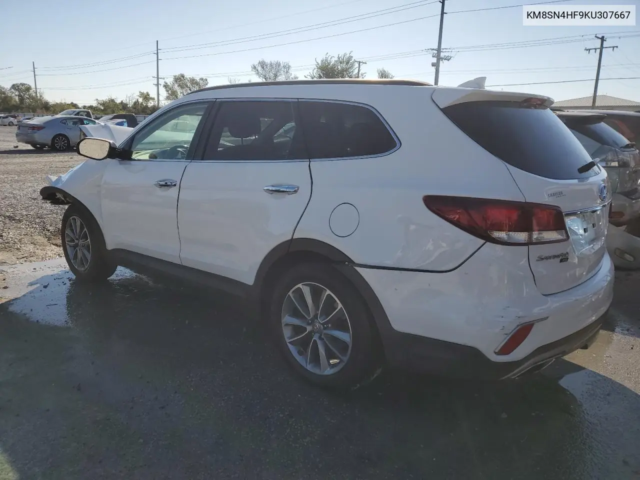 KM8SN4HF9KU307667 2019 Hyundai Santa Fe Xl Se