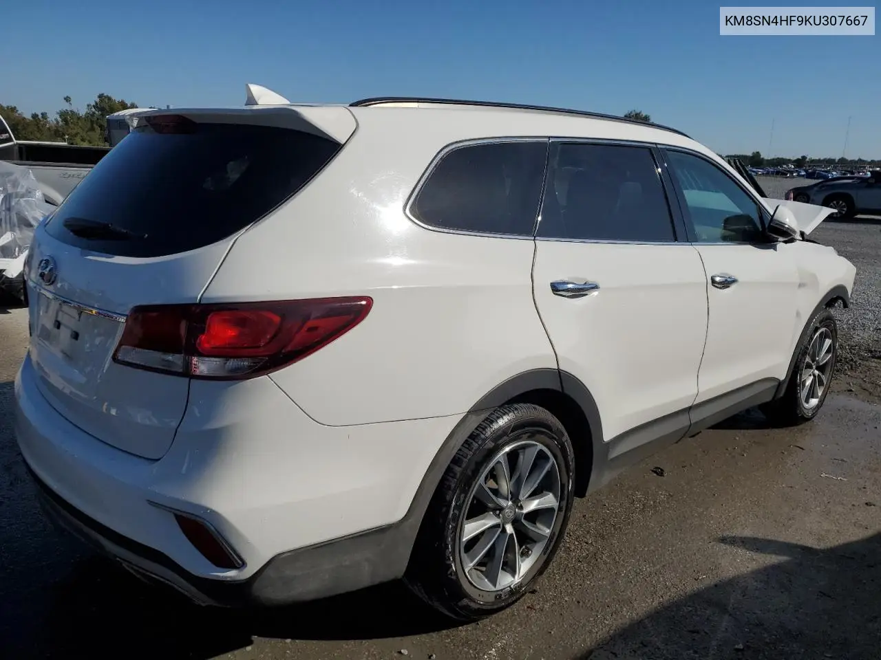 KM8SN4HF9KU307667 2019 Hyundai Santa Fe Xl Se