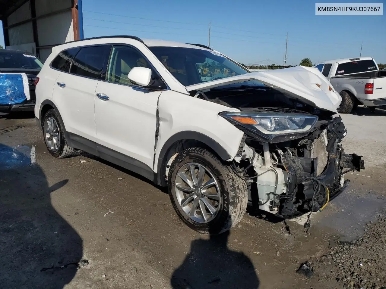 KM8SN4HF9KU307667 2019 Hyundai Santa Fe Xl Se