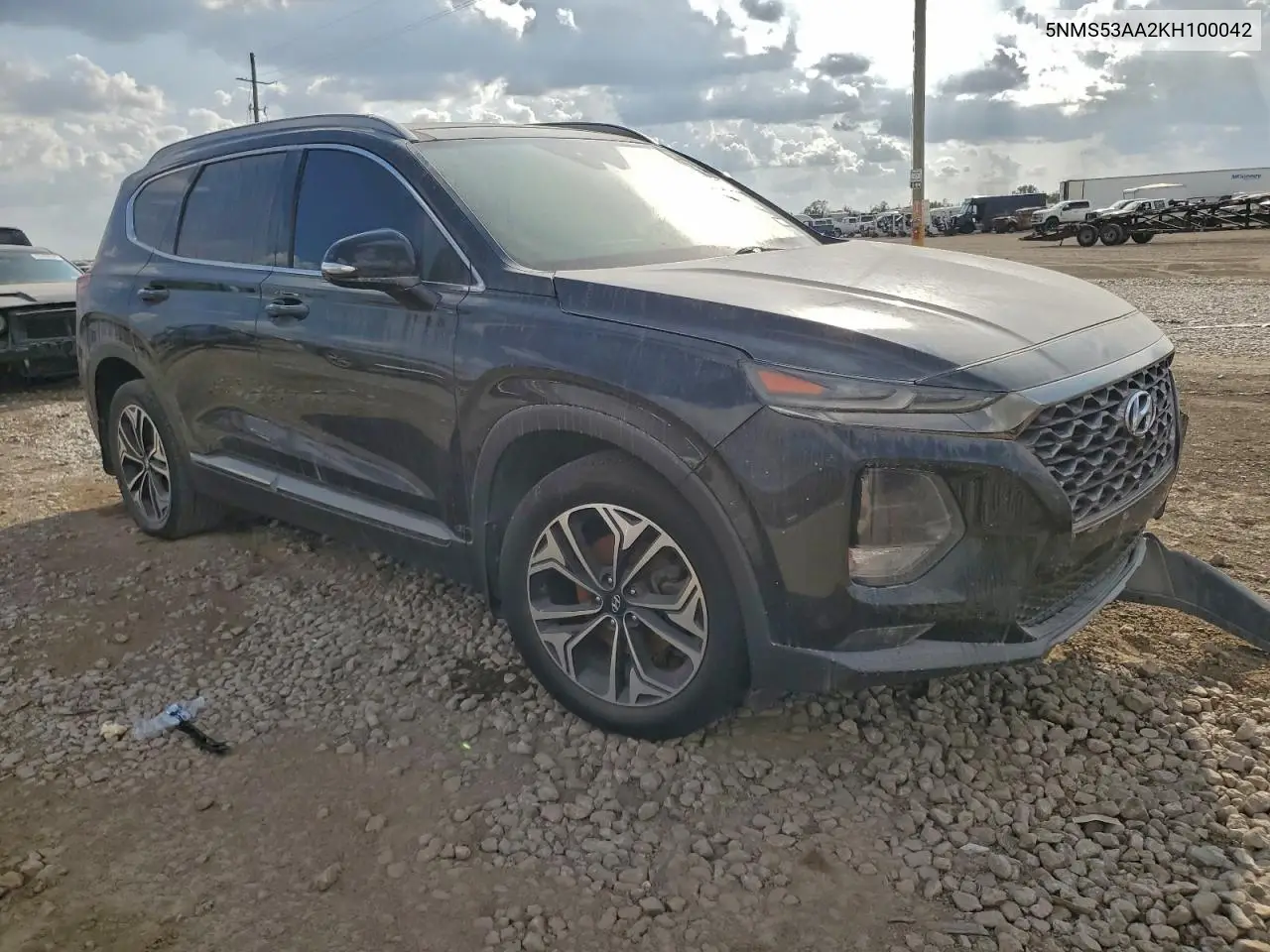 5NMS53AA2KH100042 2019 Hyundai Santa Fe Limited