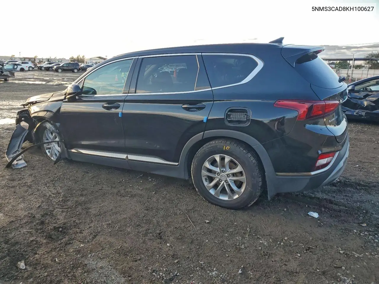5NMS3CAD8KH100627 2019 Hyundai Santa Fe Sel
