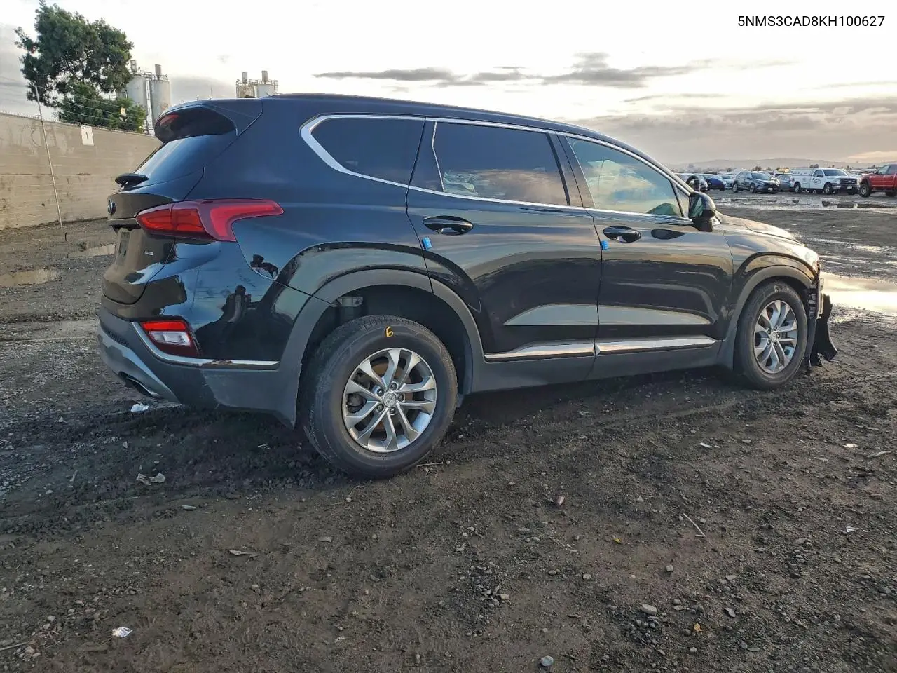 5NMS3CAD8KH100627 2019 Hyundai Santa Fe Sel