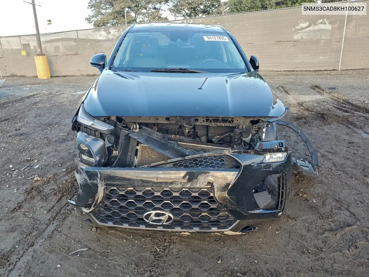 5NMS3CAD8KH100627 2019 Hyundai Santa Fe Sel