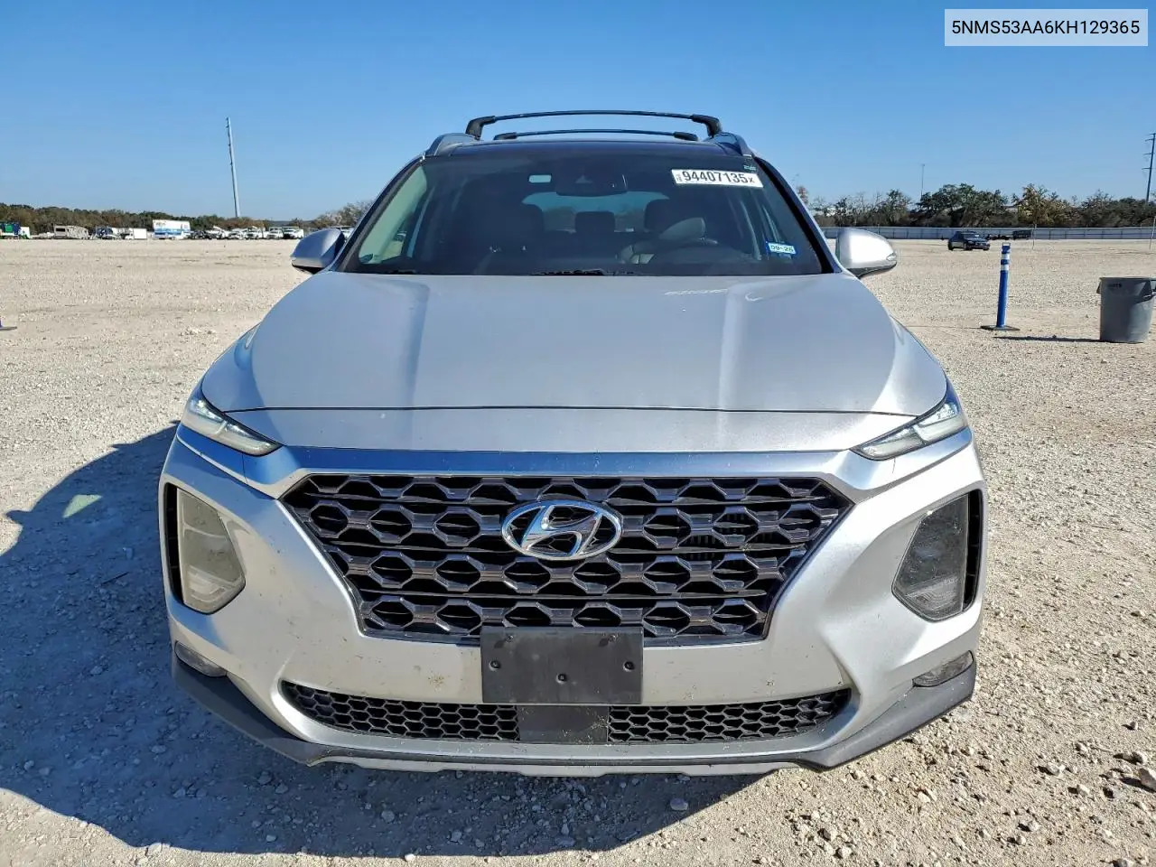 5NMS53AA6KH129365 2019 Hyundai Santa Fe Limited