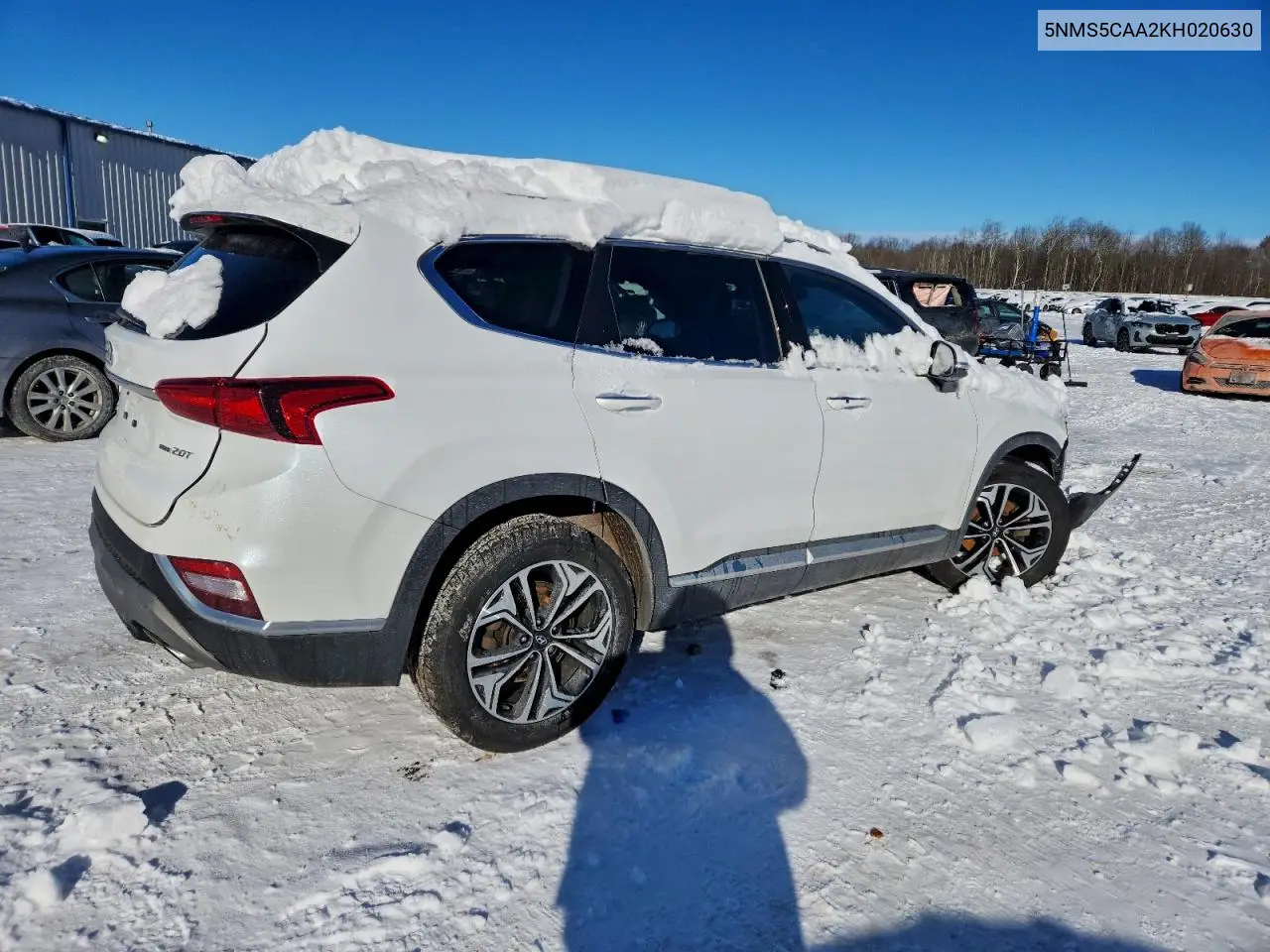 5NMS5CAA2KH020630 2019 Hyundai Santa Fe Limited