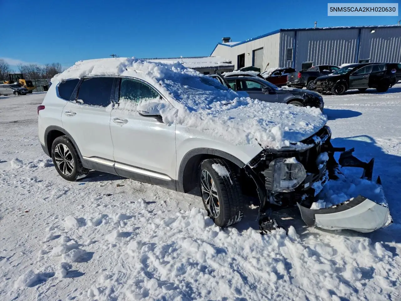 5NMS5CAA2KH020630 2019 Hyundai Santa Fe Limited