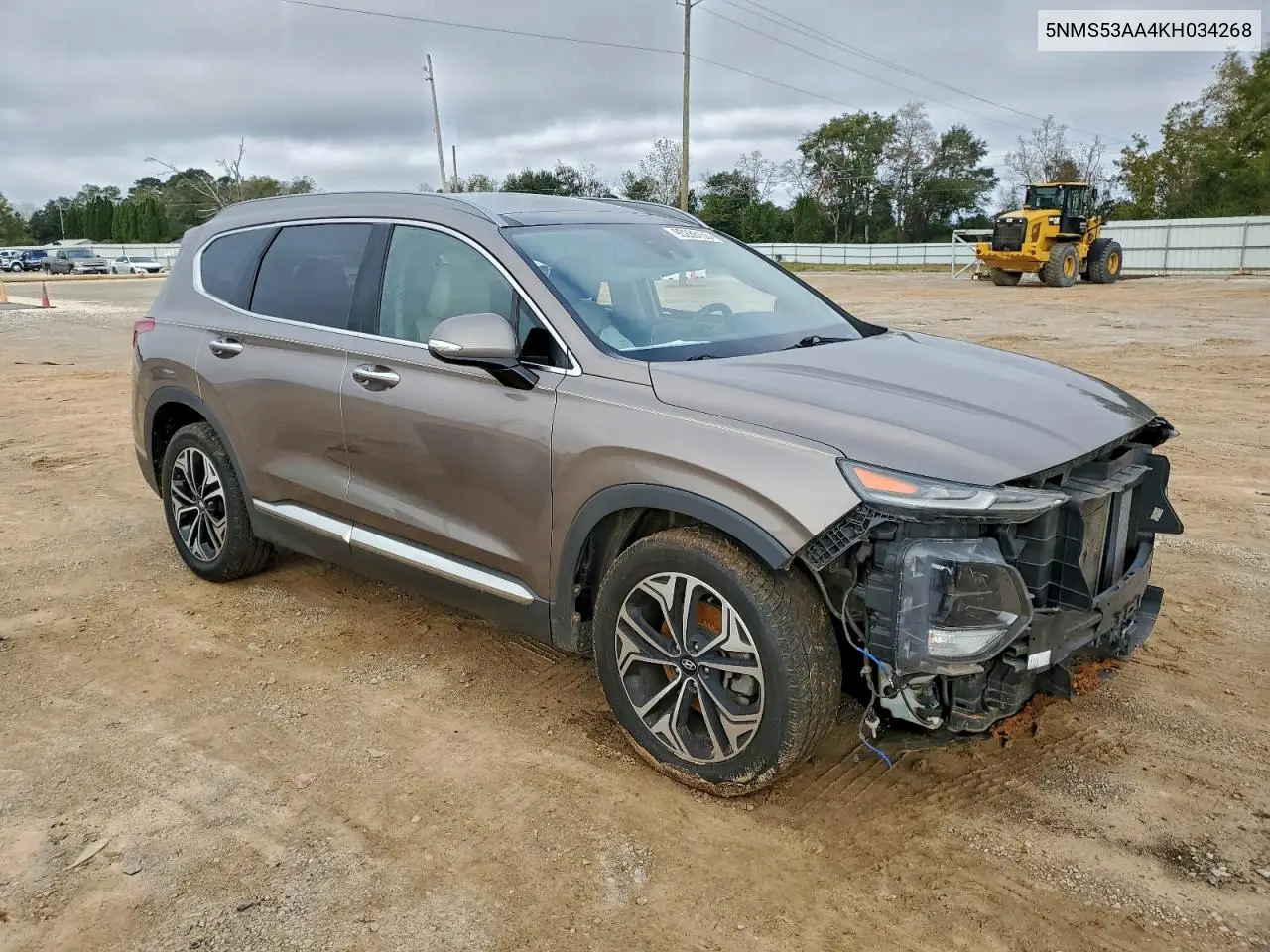 5NMS53AA4KH034268 2019 Hyundai Santa Fe Limited