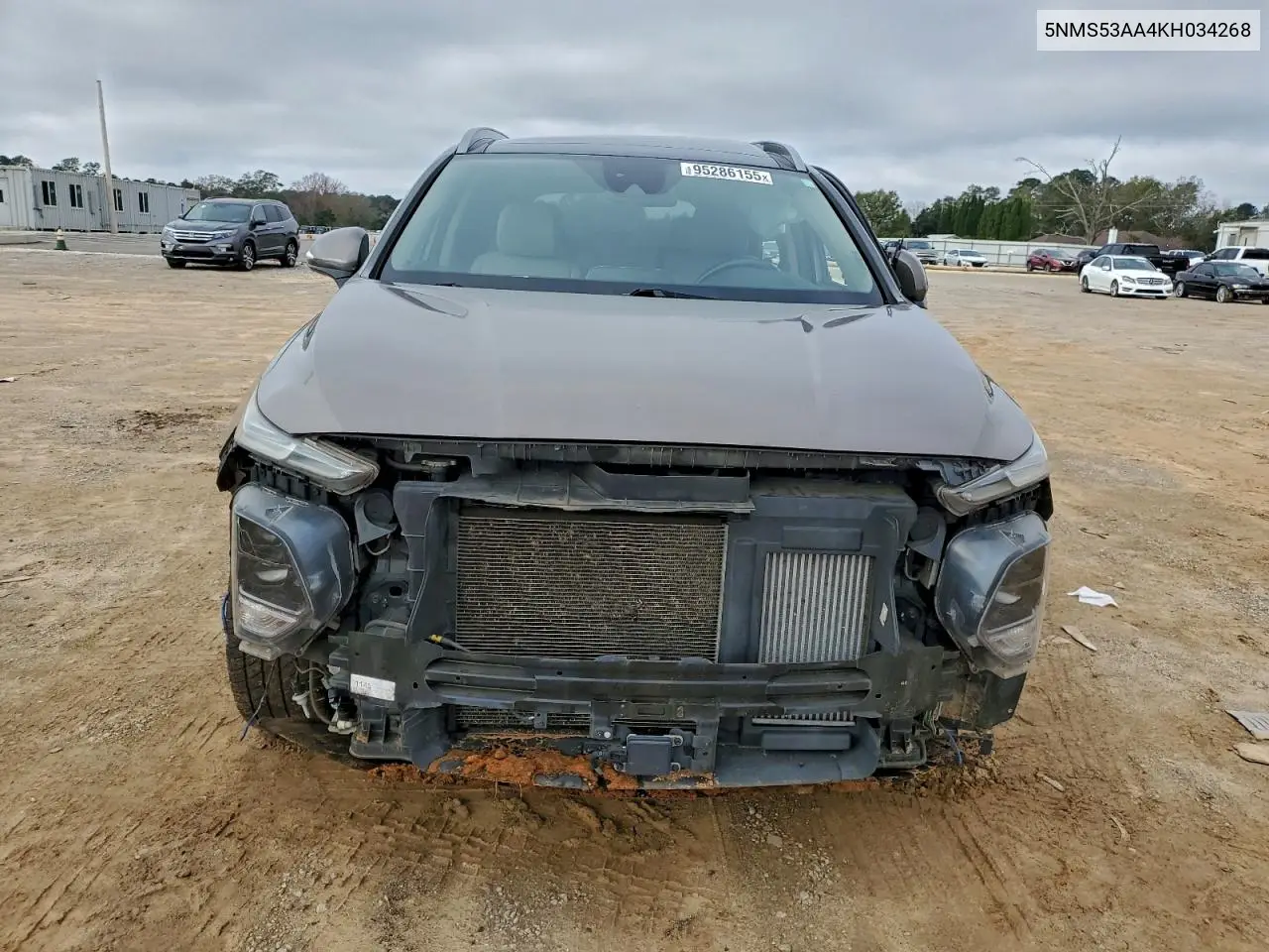 5NMS53AA4KH034268 2019 Hyundai Santa Fe Limited