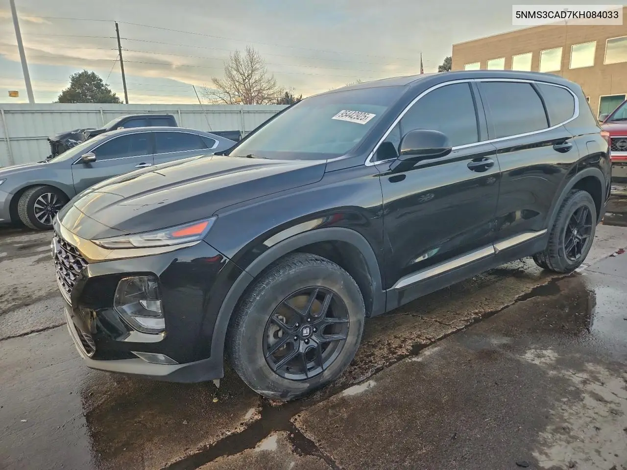 5NMS3CAD7KH084033 2019 Hyundai Santa Fe Sel
