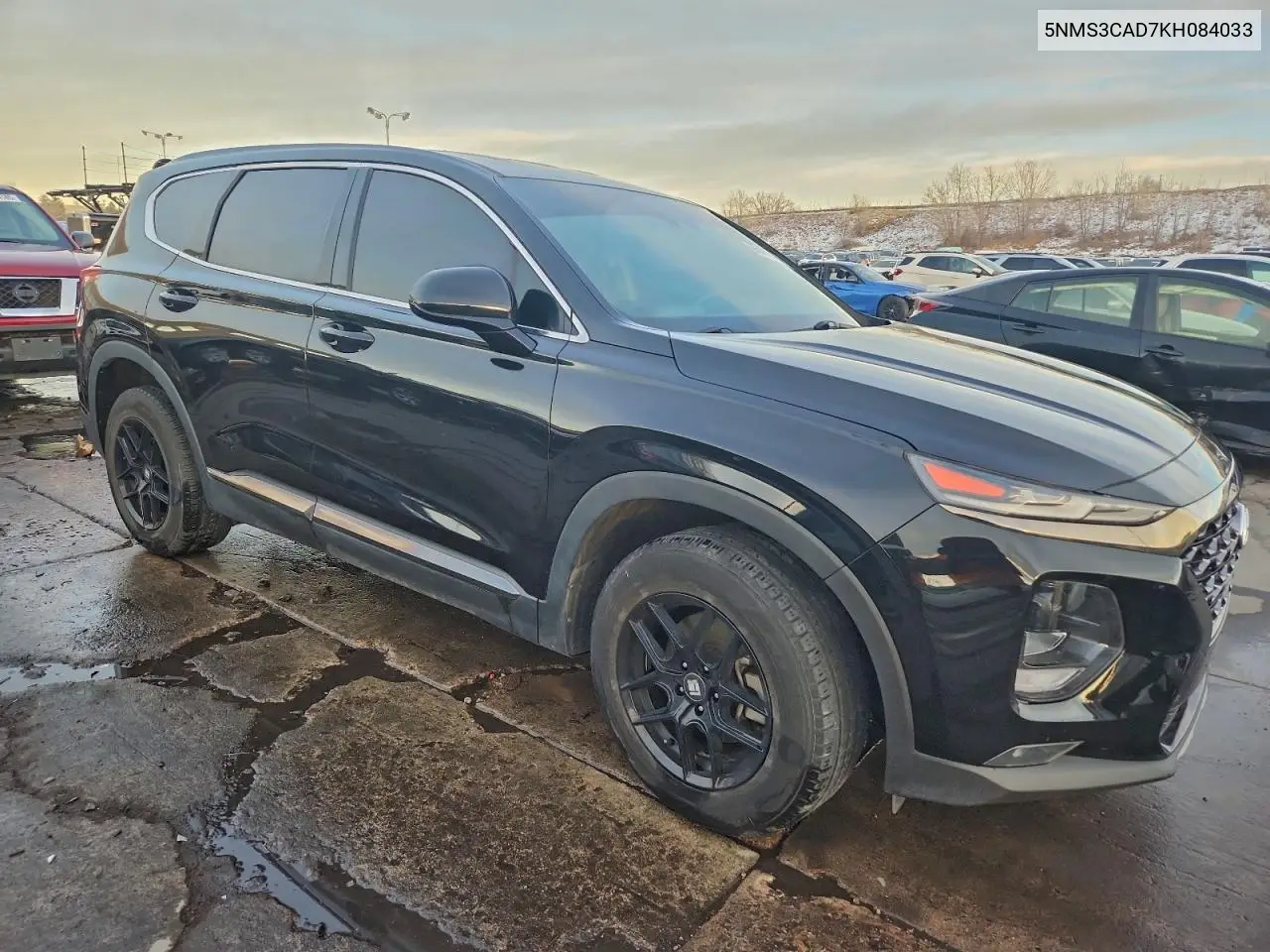 5NMS3CAD7KH084033 2019 Hyundai Santa Fe Sel