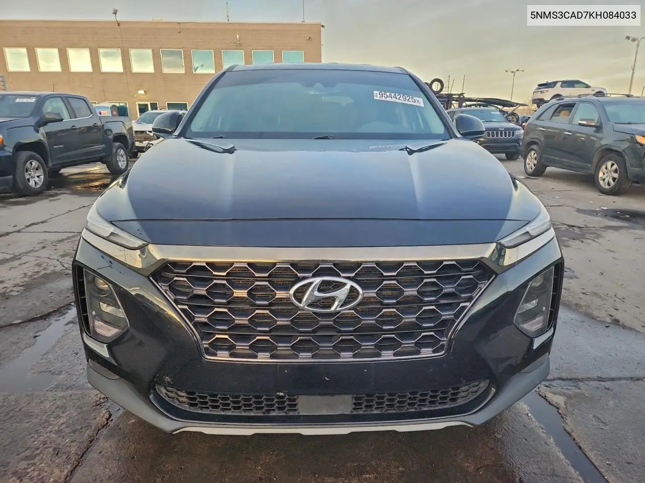 5NMS3CAD7KH084033 2019 Hyundai Santa Fe Sel