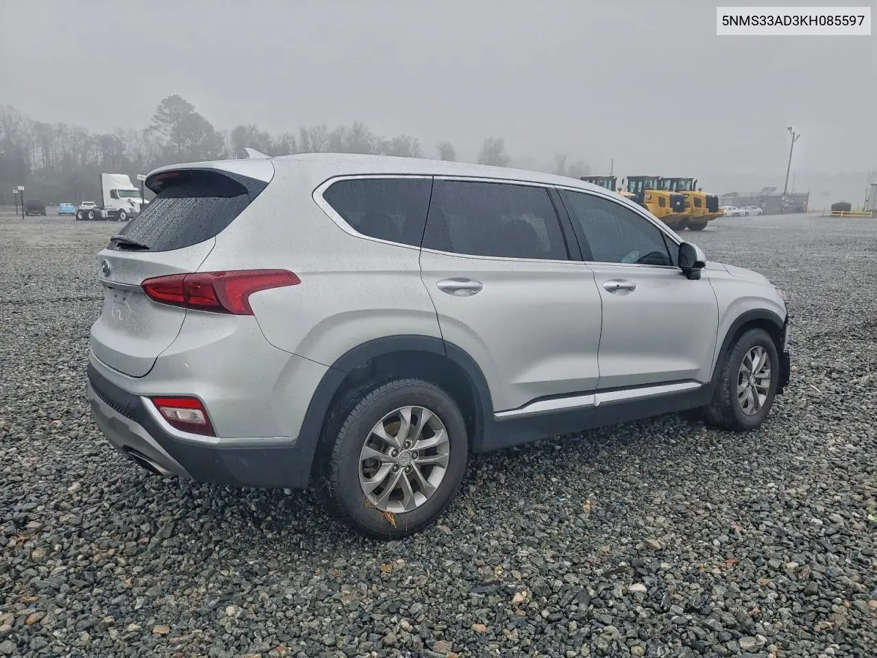 5NMS33AD3KH085597 2019 Hyundai Santa Fe Sel