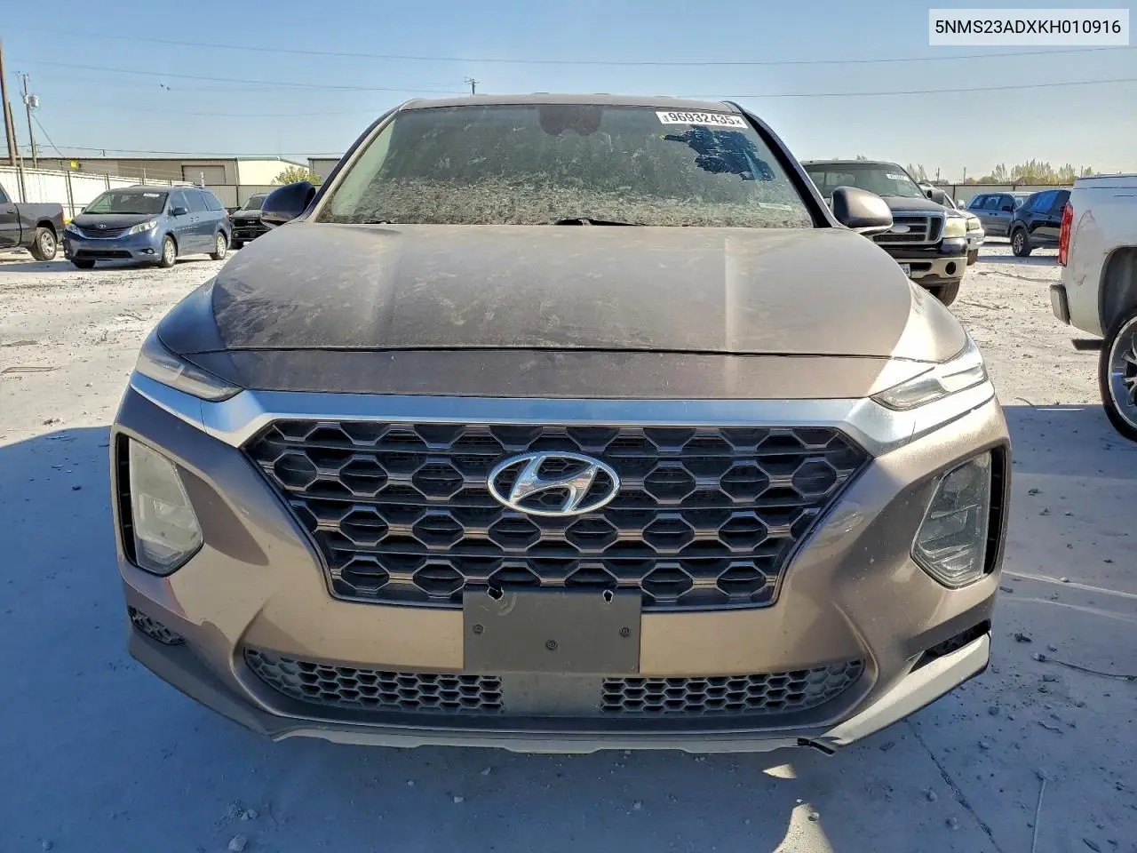 5NMS23ADXKH010916 2019 Hyundai Santa Fe Se