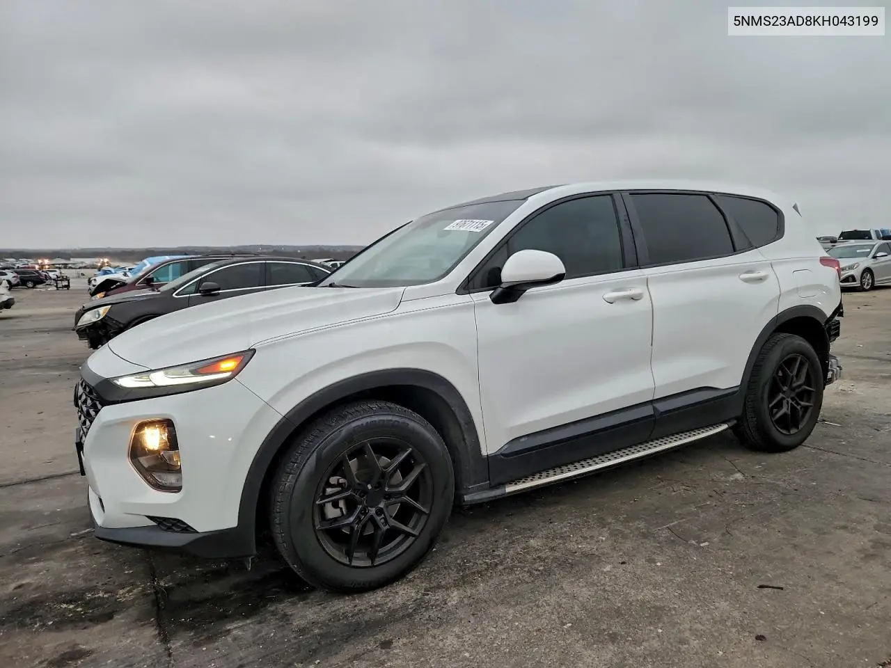 5NMS23AD8KH043199 2019 Hyundai Santa Fe Se
