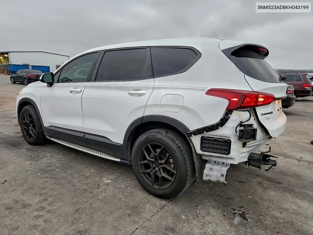 5NMS23AD8KH043199 2019 Hyundai Santa Fe Se