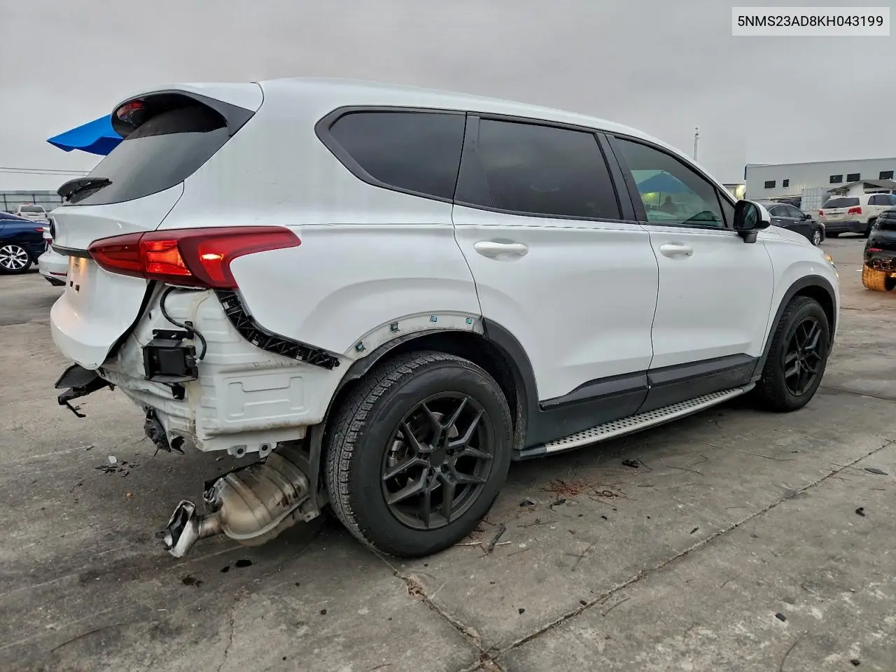 5NMS23AD8KH043199 2019 Hyundai Santa Fe Se