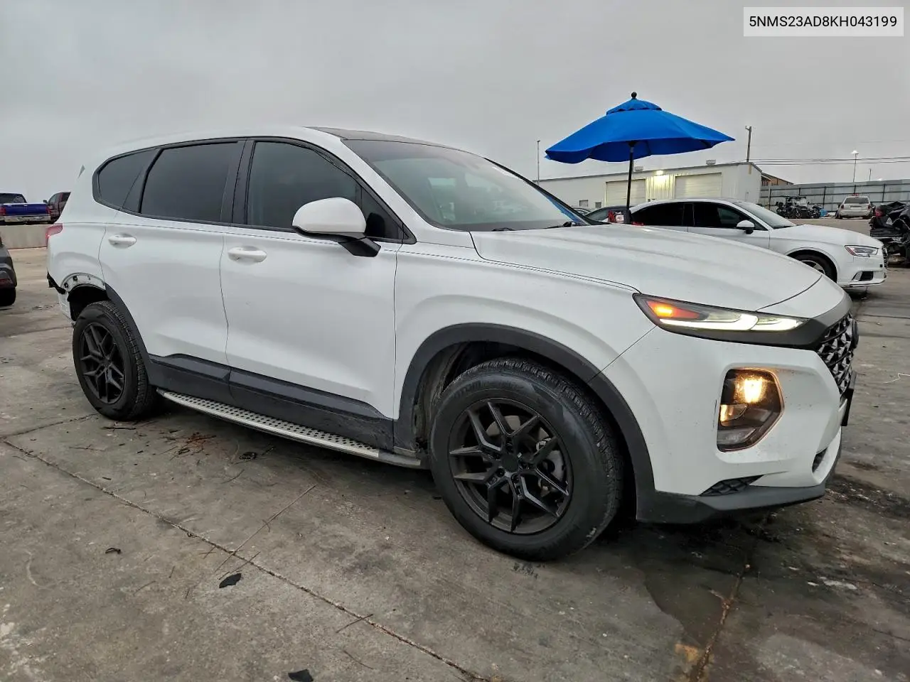 5NMS23AD8KH043199 2019 Hyundai Santa Fe Se