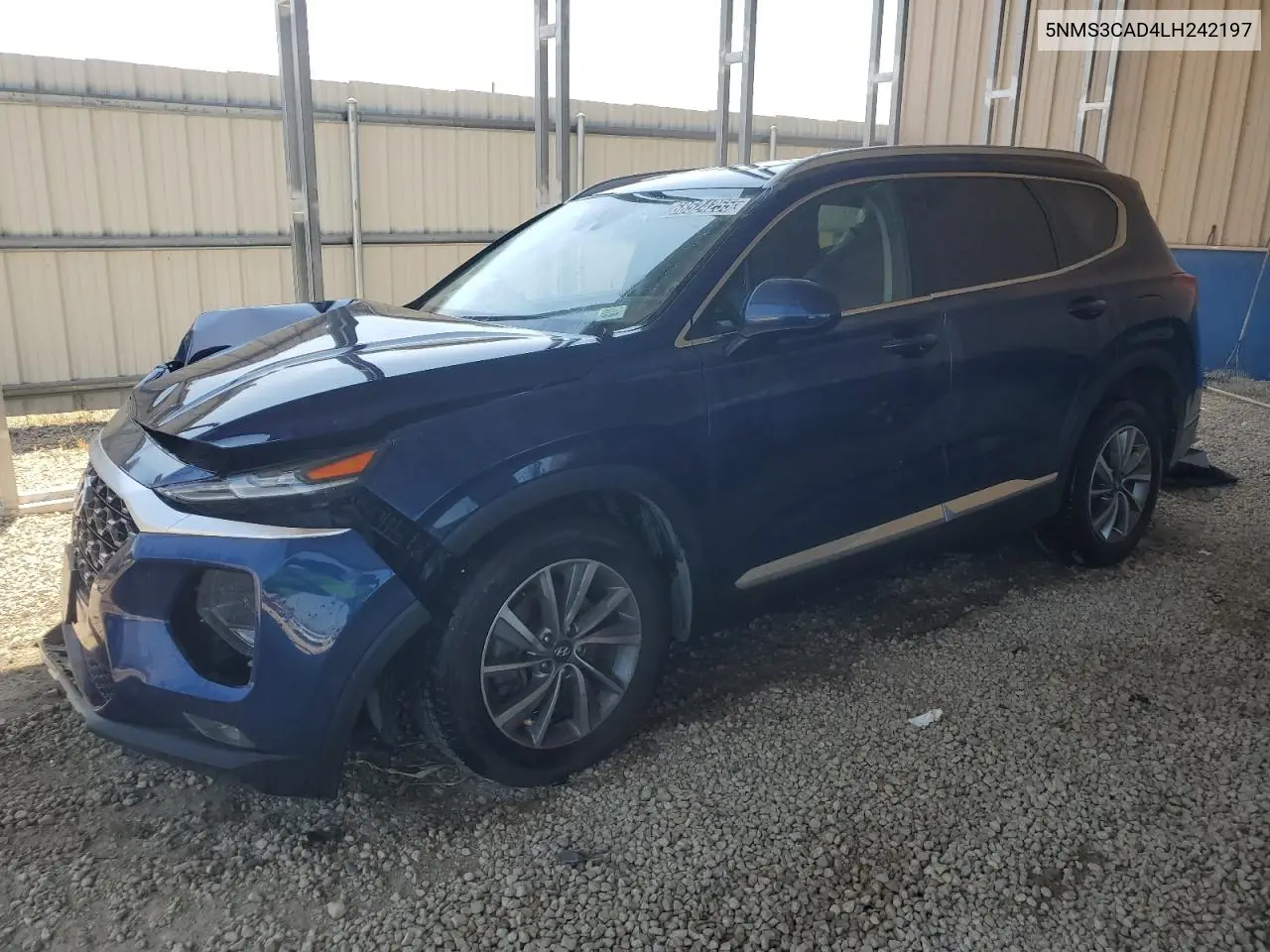 5NMS3CAD4LH242197 2020 Hyundai Santa Fe Sel